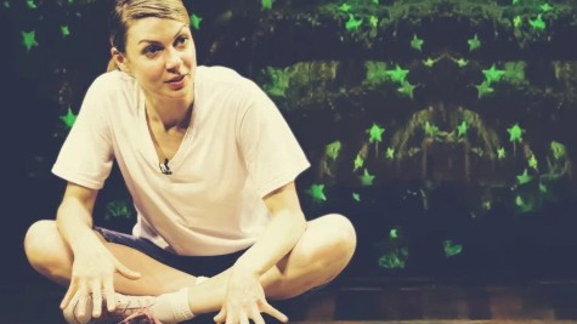 Lucy Alibar in a one woman play at the Kirk Douglas Theatre