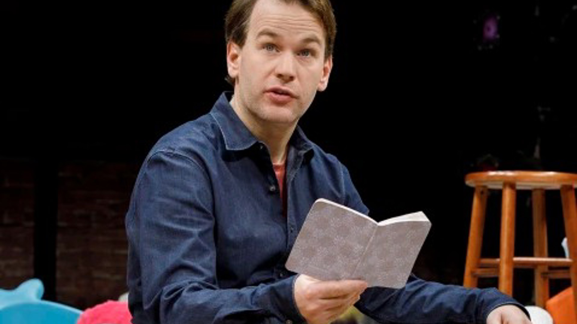 Mike Birbiglia performing in The New One