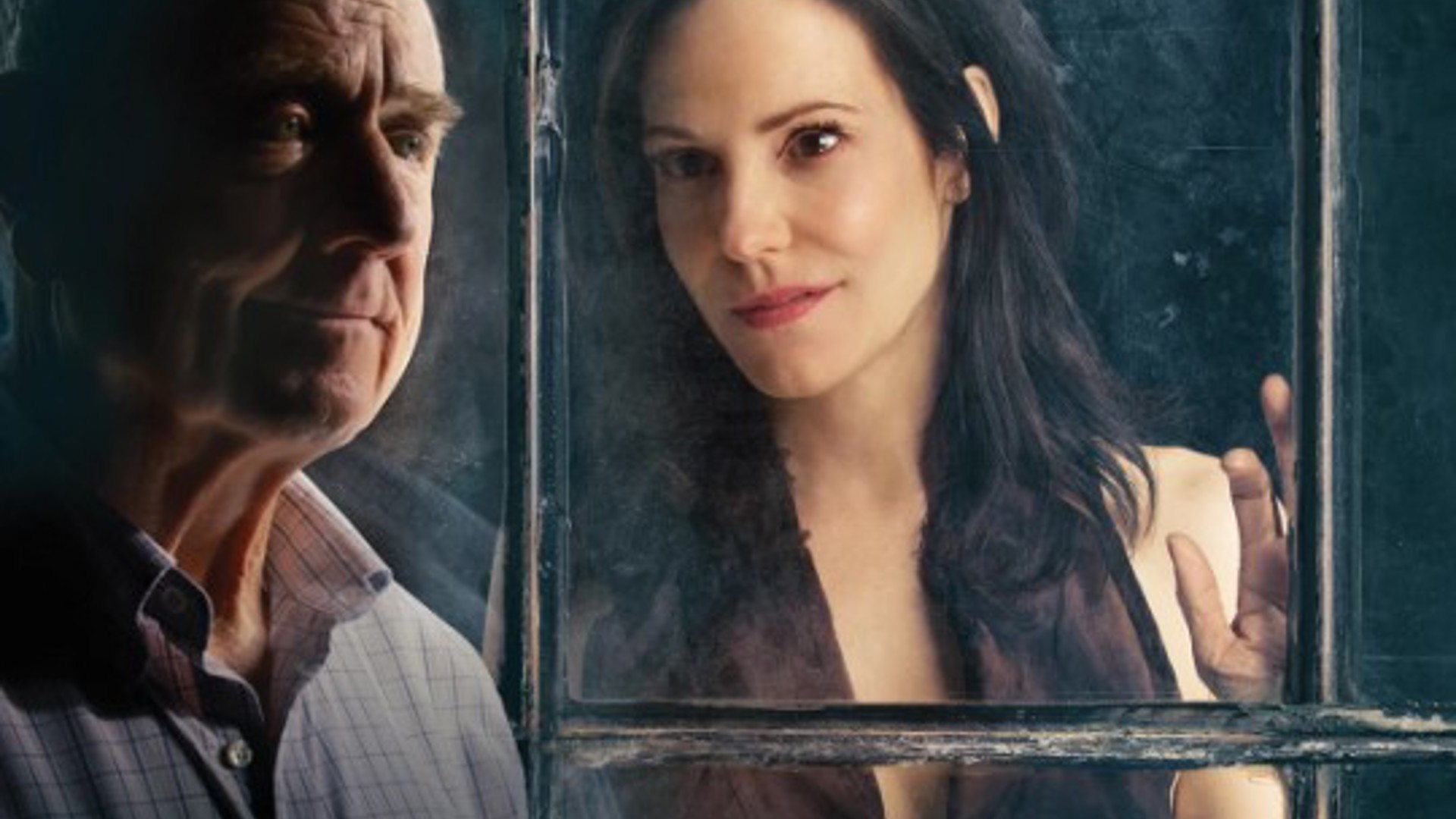 Denis Arndt and Mary-Louise Parker in Heisenberg a Los Angeles Show