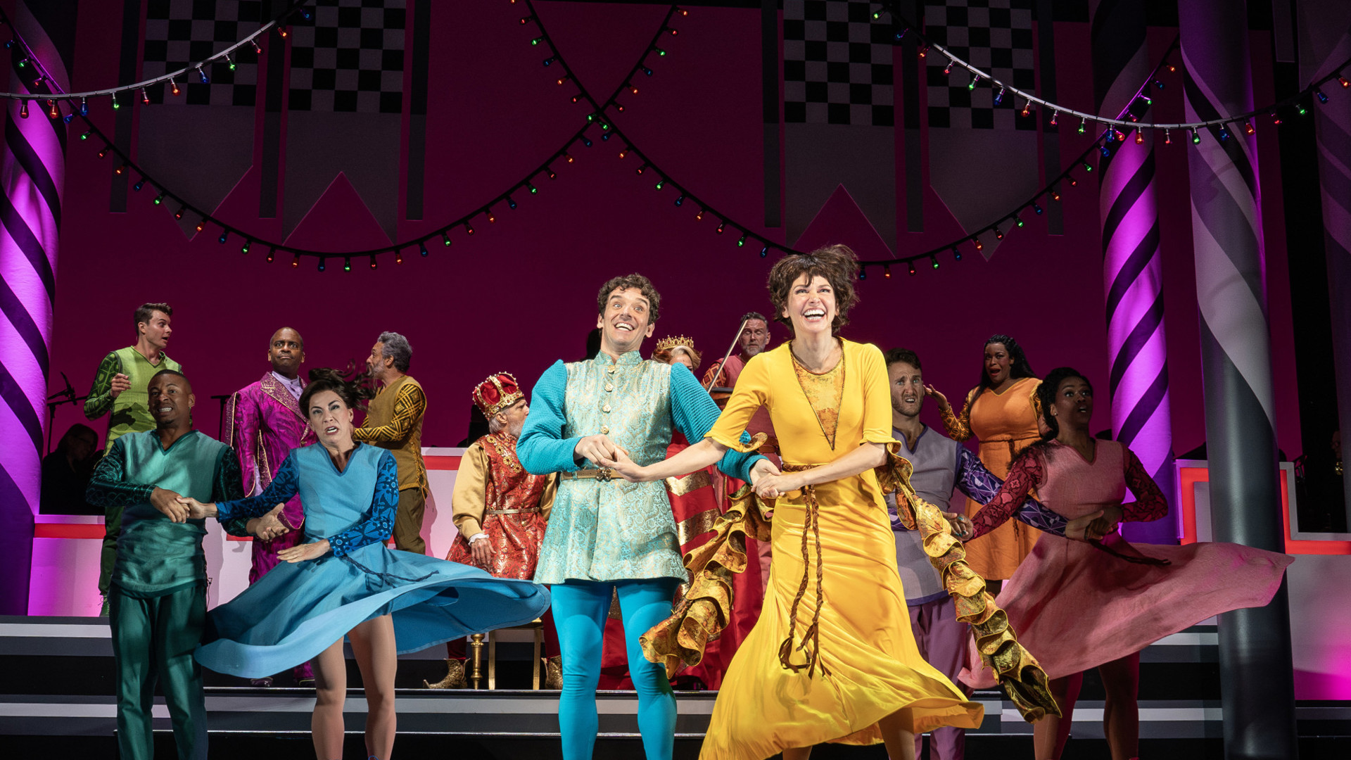 Cast of Once Upon A Mattress. 