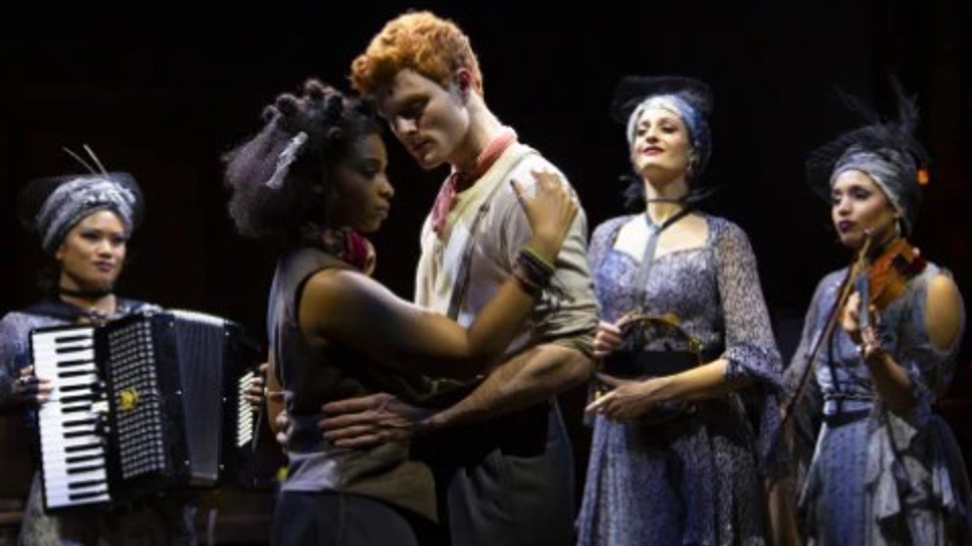 Hadestown Musical performance Ahmanson Theatre
