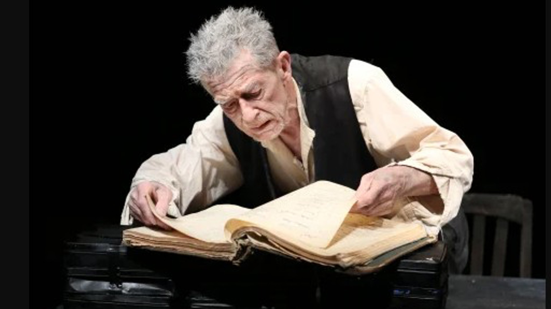 John Hurt in a one act drama kirk Douglas Theatre