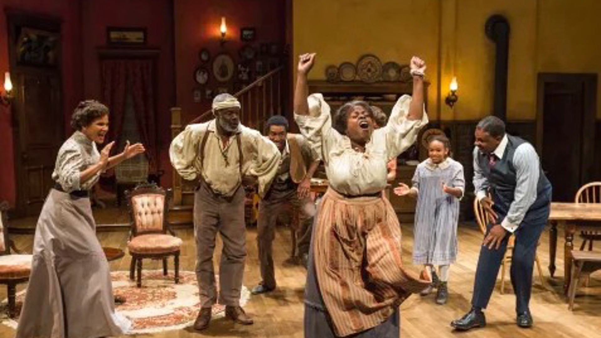 the cast of Joe Turner's Come And Gone performance photo