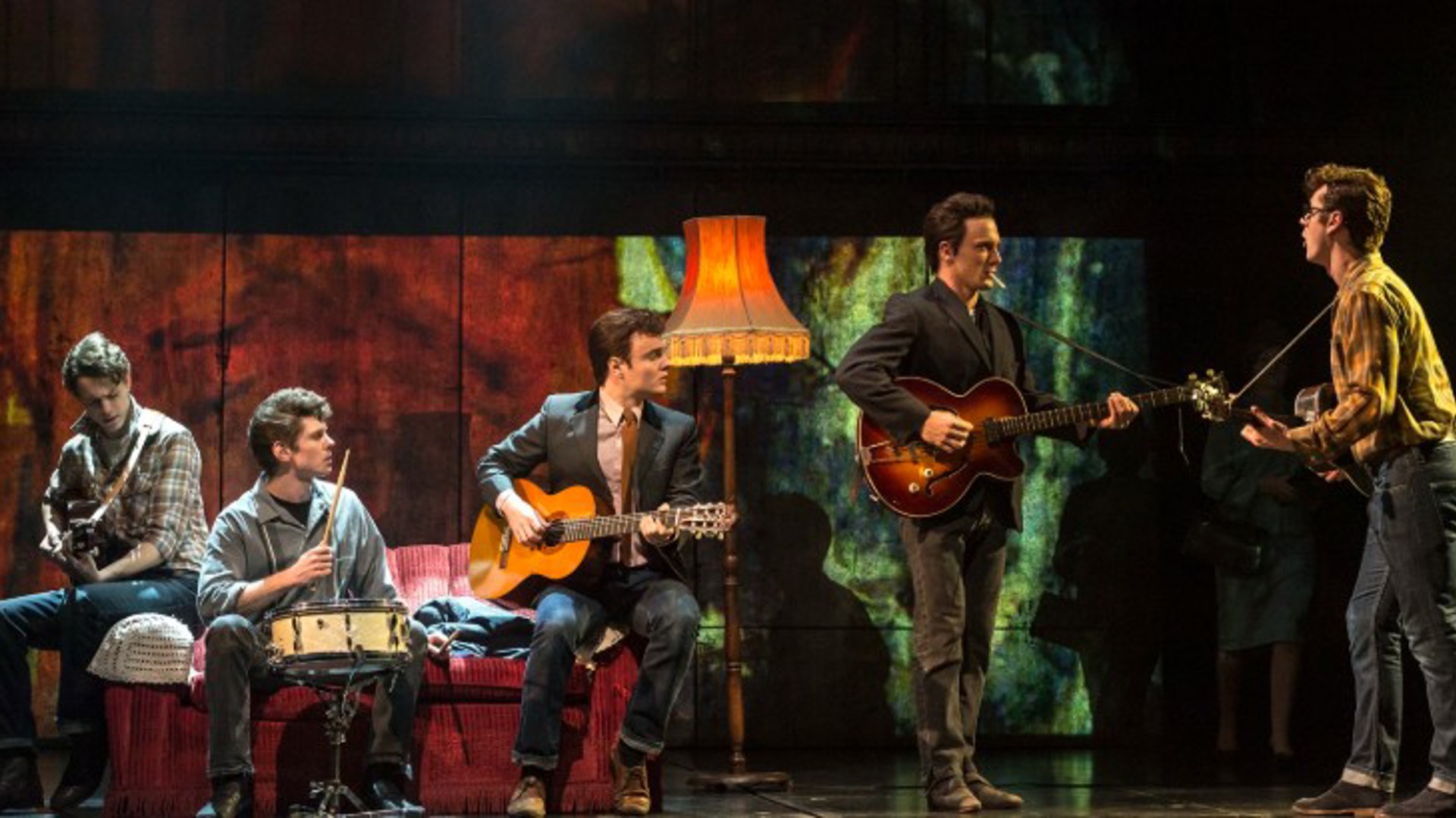 Los Angeles Theatre play production of Backbeat promotion photo